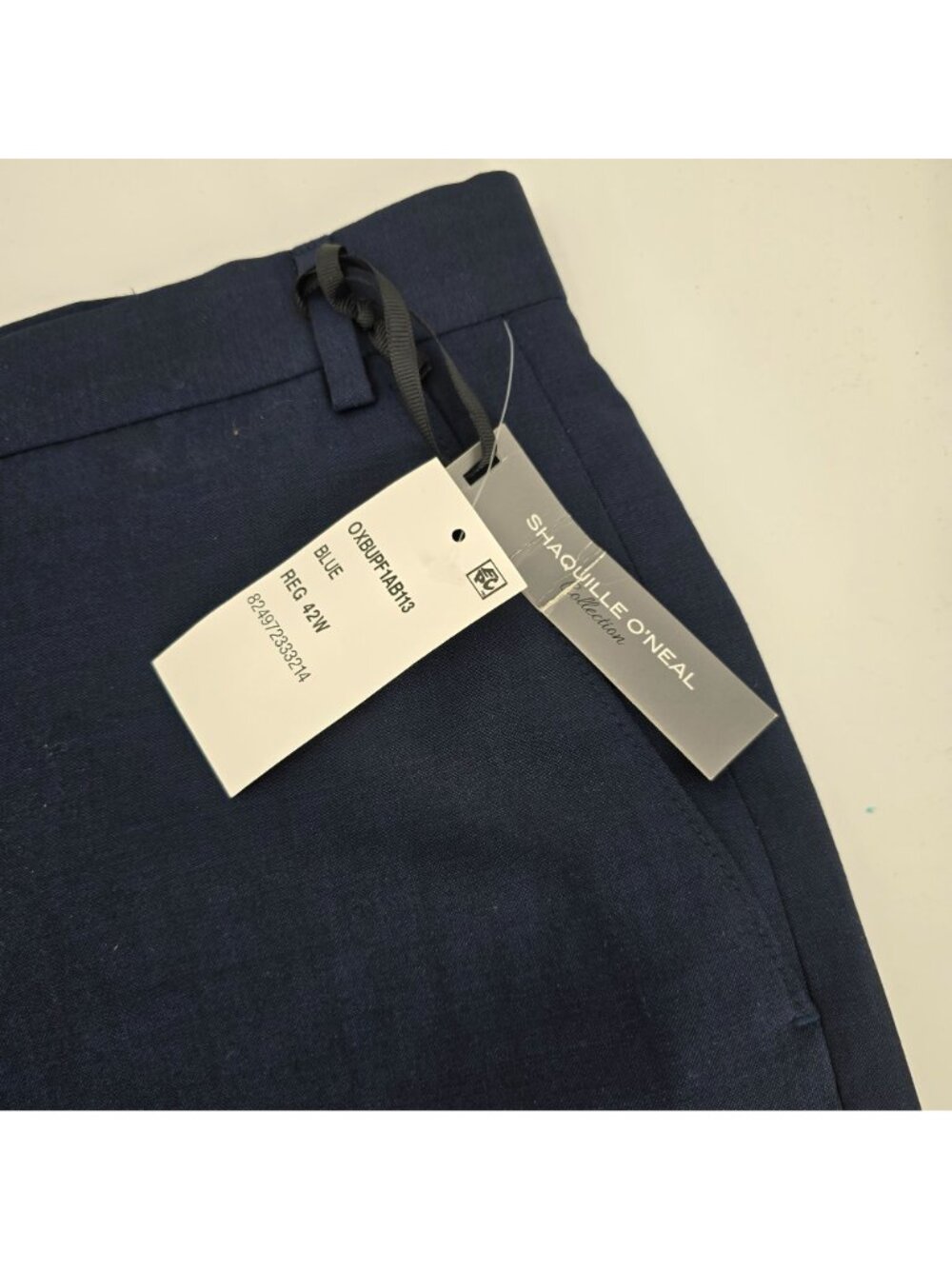 NEW NWT Navy Shaquille O'neal Collection Big and Tall Classic-fit Pants Slacks - Picture 3 of 6